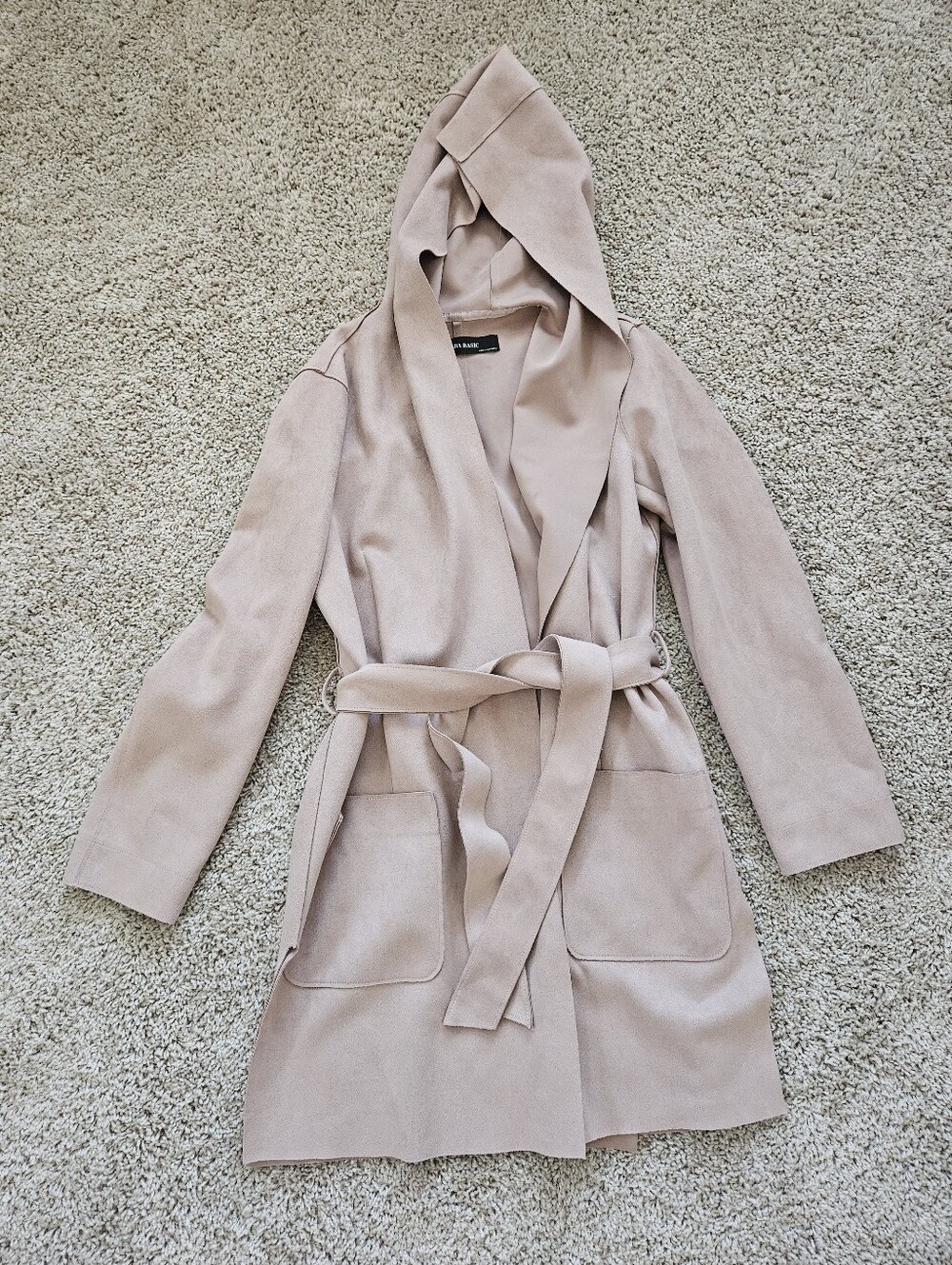 Zara Mauve Trench Coat